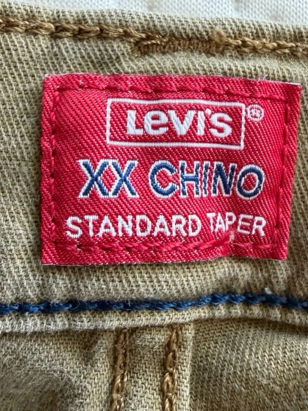 Levi’s XX Chino Standard Taper Pants Men’s 32x32 Olive